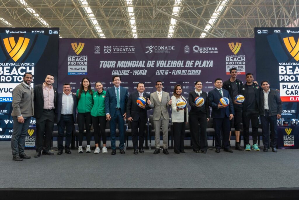 TODO LISTO PARA EL TOUR MUNDIAL DE VOLEIBOL DE PLAYA MÉXICO 2025